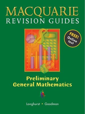 cover image of Macquarie Guide - Preliminary General Mathematics